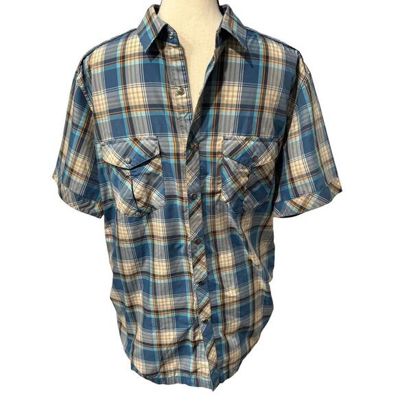 Kuhl Other - KUHL Men's Short Sleeve Button-Up Plaid Shirt